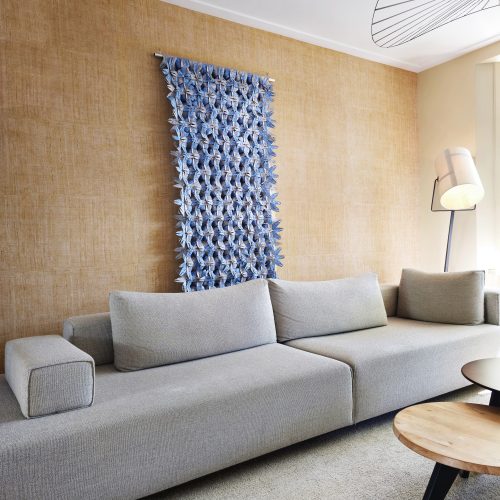 Hedgehog blue & grey